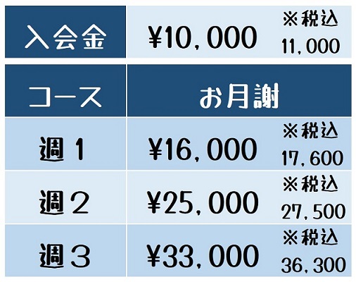 新潟市 新潟市中央区 フリースクール NOBINOBI 不登校 小学生 中学生 高校生 児童 生徒 居場所 学び場 料金表 最新 画像