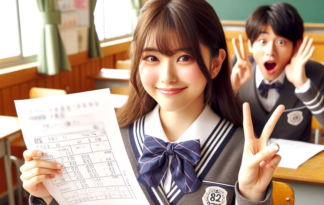 個別指導塾 新潟市 中央区 NOBINOBI 中学校 数学 定期テスト 得点 アップ 生徒 イメージ 画像