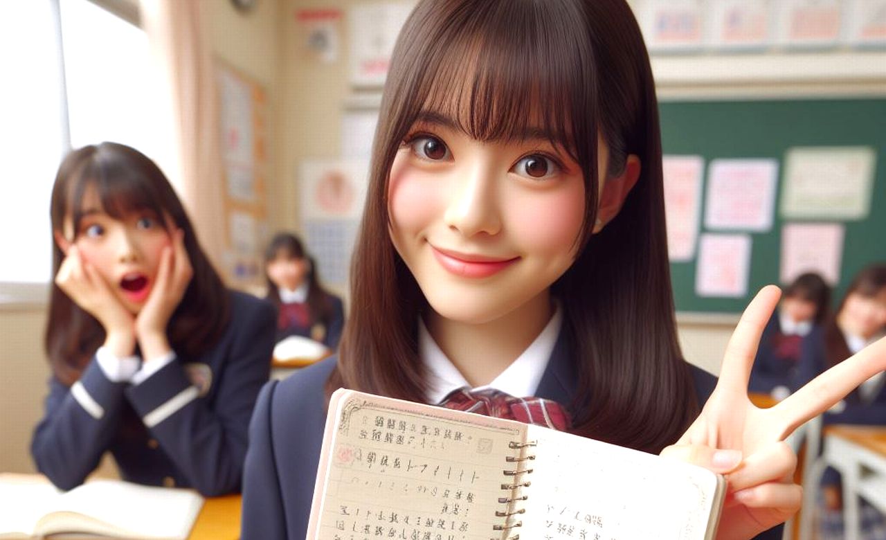 個別指導塾 新潟市 中央区 NOBINOBI 中学生 成績 伸ばす ノート 取り方 身に着けた 生徒 笑顔 イメージ 画像