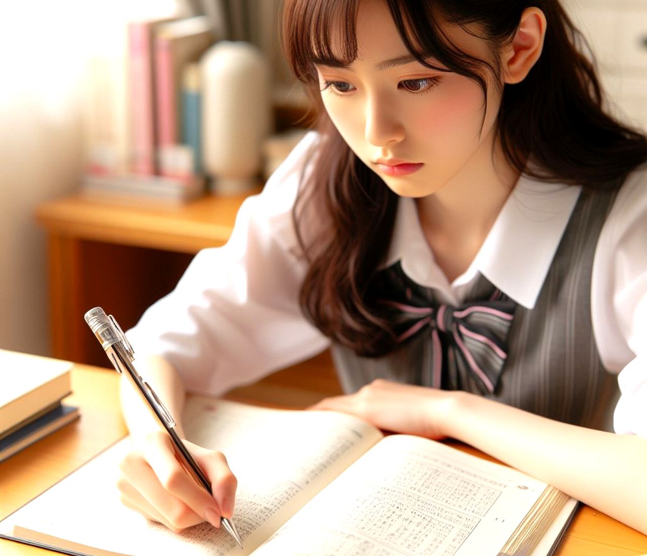 個別指導塾 新潟市 中央区 NOBINOBI 自分 律する 自宅 学習 取り組み 中学生 イメージ 画像