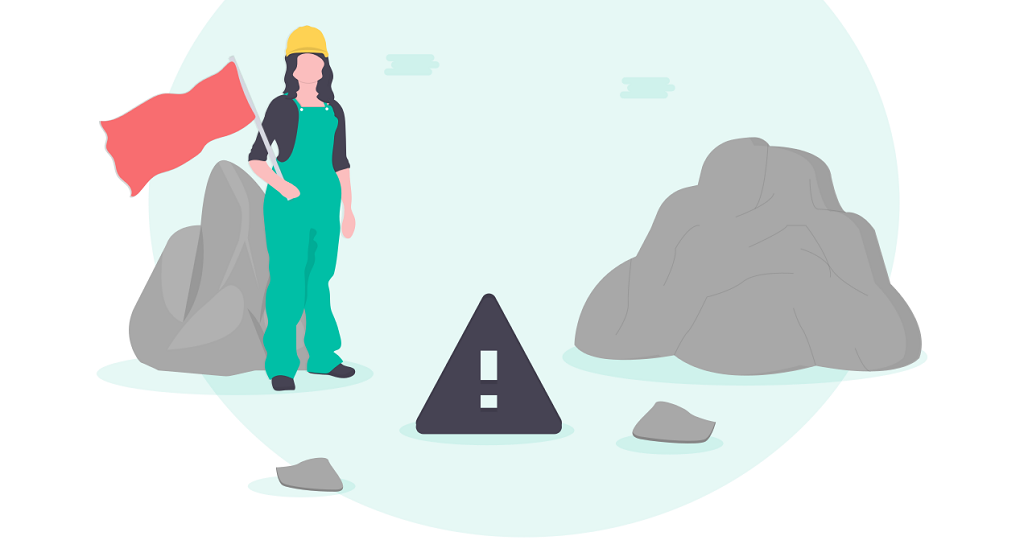 傾聴の注意点をイメージしたイラスト