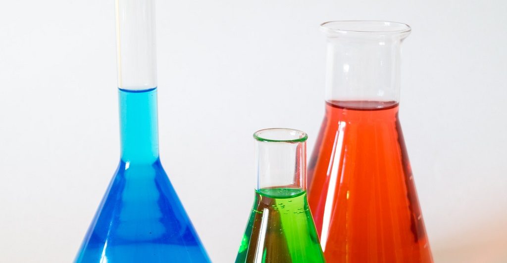 濃度の基本問題をイメージした画像