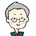 のび校長イラスト左笑顔