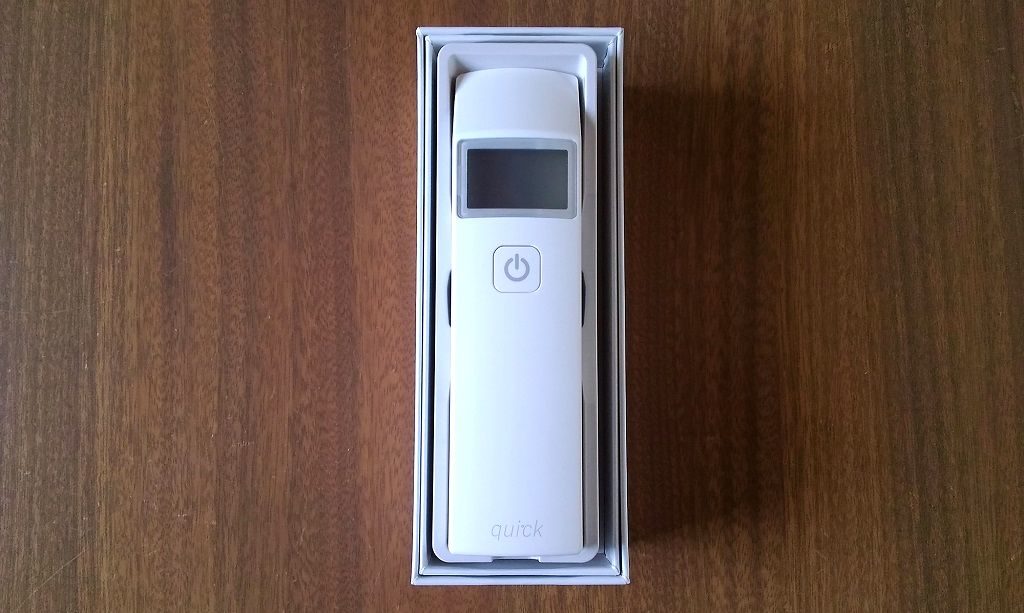 NOBINOBIで導入した非接触体温計quickの画像