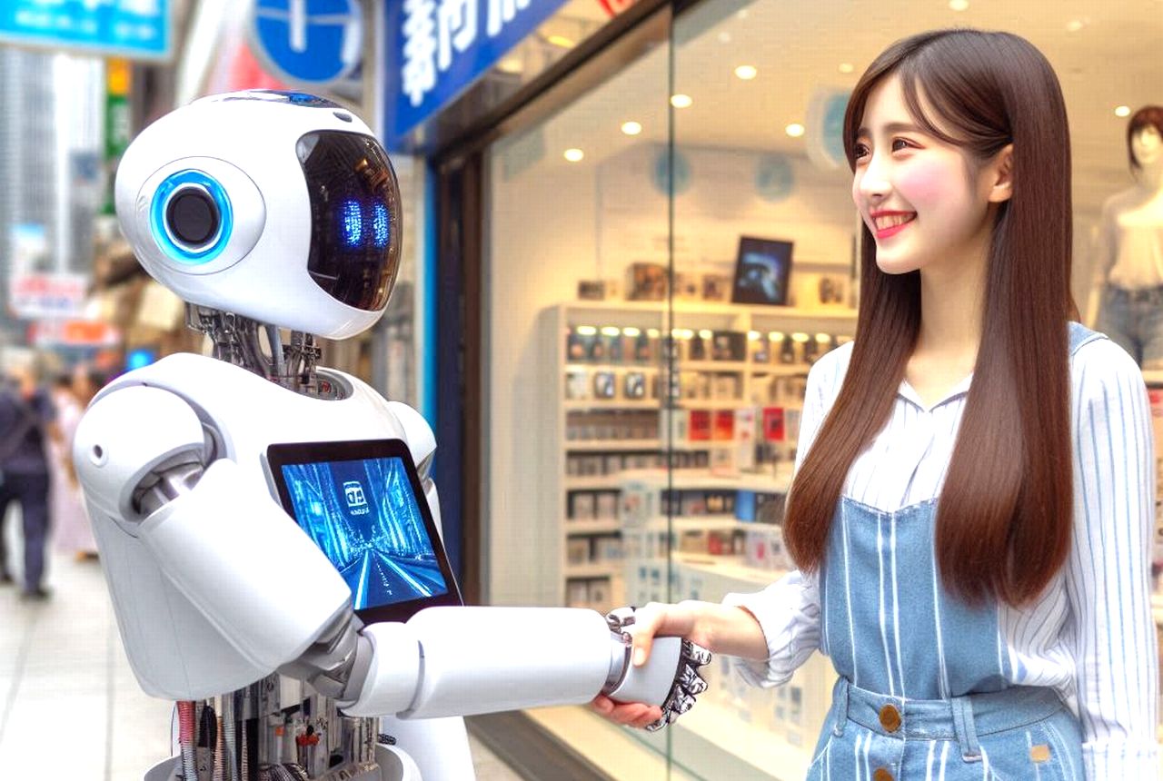 個別指導塾 新潟市 中央区 NOBINOBI 自分 律する 自律学習 ロボット 握手 自律 学習 中学生 イメージ 画像