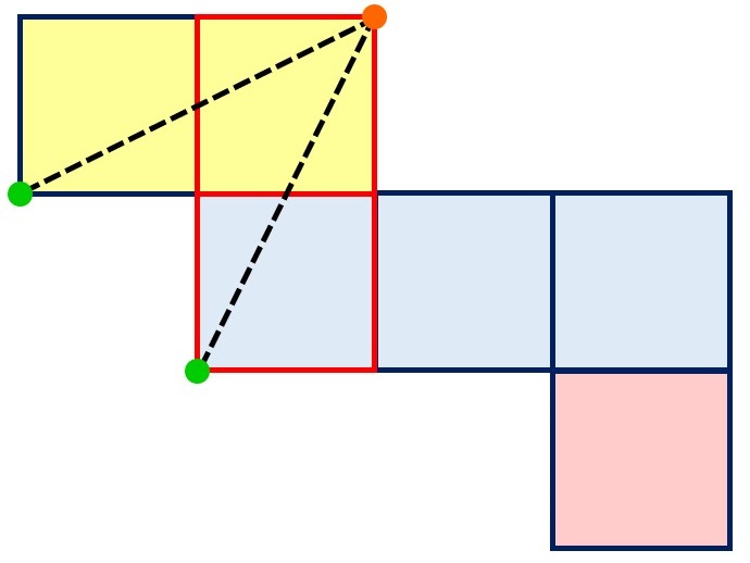 立方体展開図点2