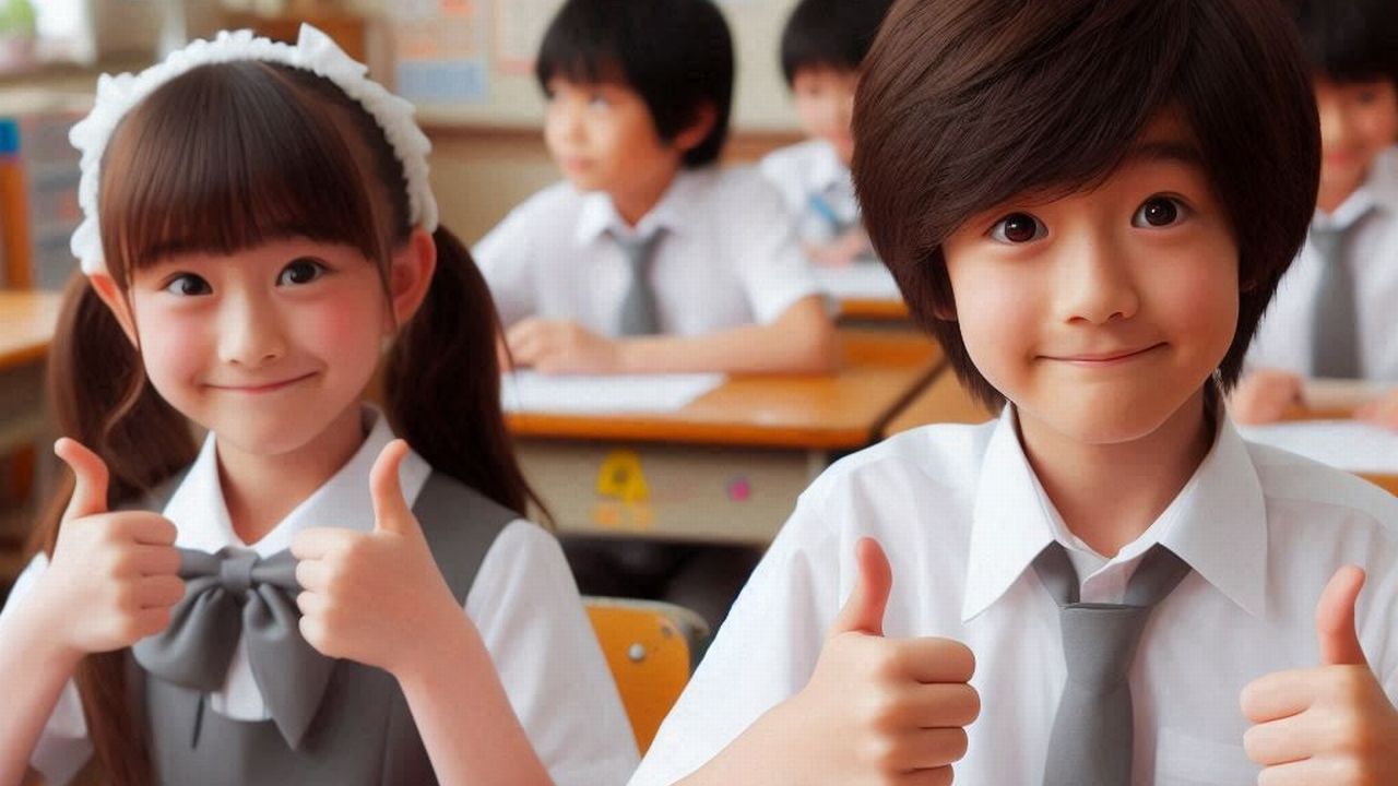 マンツーマン 個別指導塾 新潟市 中央区 スクールNOBINOBI 小学生 中学生 学習法 分数 通分 解き方 テクニック 正解 笑顔 画像
